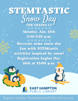 STEMtastic: Snow Day